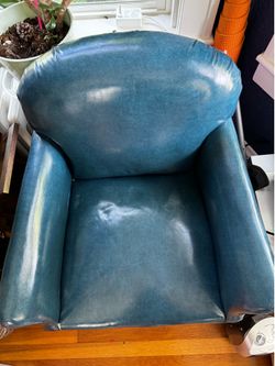 Antique leather chair