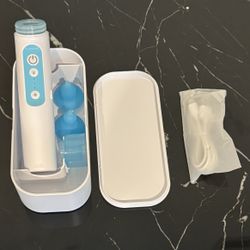 New Electric Frida Baby Nasal Aspirator - Open Box, Never Used, Charger Still In Unopened Plastic - See Photos