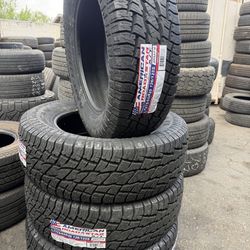 275/65/20 LT American Roadstar All Terrain Tires