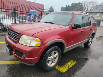 2002 Ford explorer 2wd