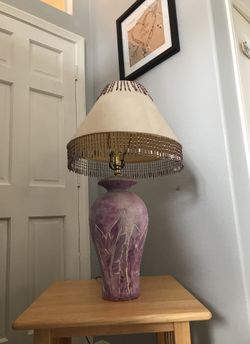 Custom table lamp