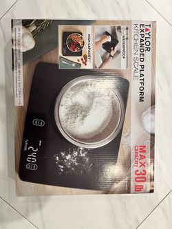 Taylor Expanded Platform Kitchen Scale 30 lb