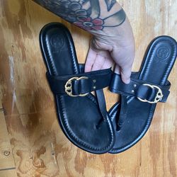 Tory Burch Authentic Marsden Thong Leather Sandals