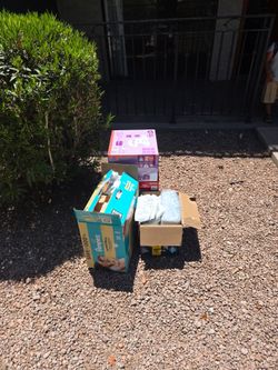 Free 1 and 2 diapers