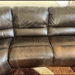 Leather Couch