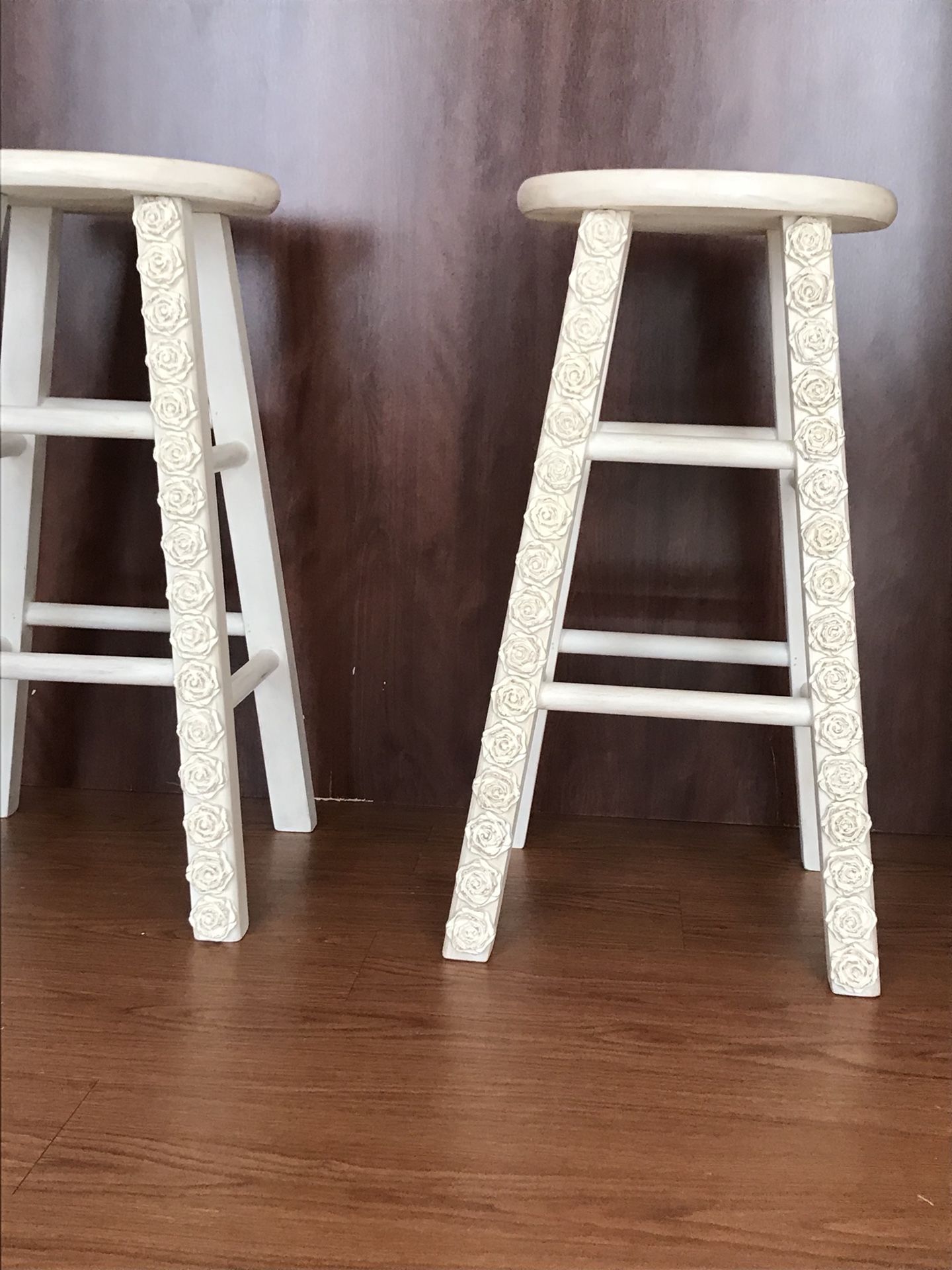 Antiqued bar stools