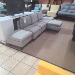 6pc Living Room Couch 