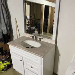 Bathroom Vanity with Mirror