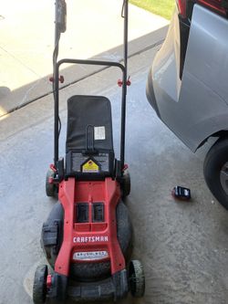 Lawnmower Needs Work