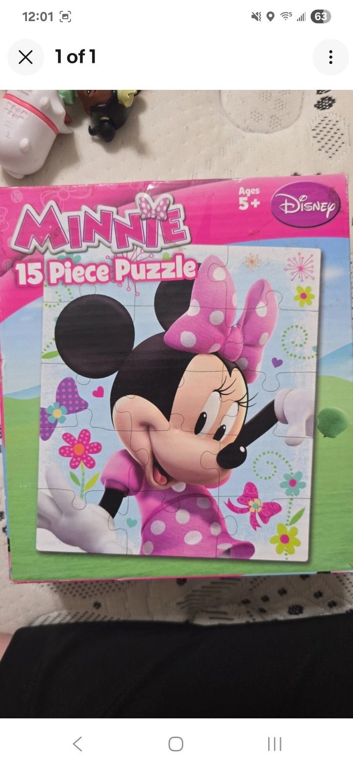 Disney Minnie Mouse Puzzle