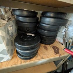 Adjustable Weight Bench Plus Weight Plates