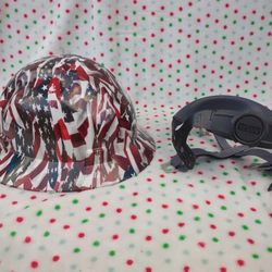 MSA 10204780 One Nation V-Gard Hydro Dip Hard Hat with Fast trac III