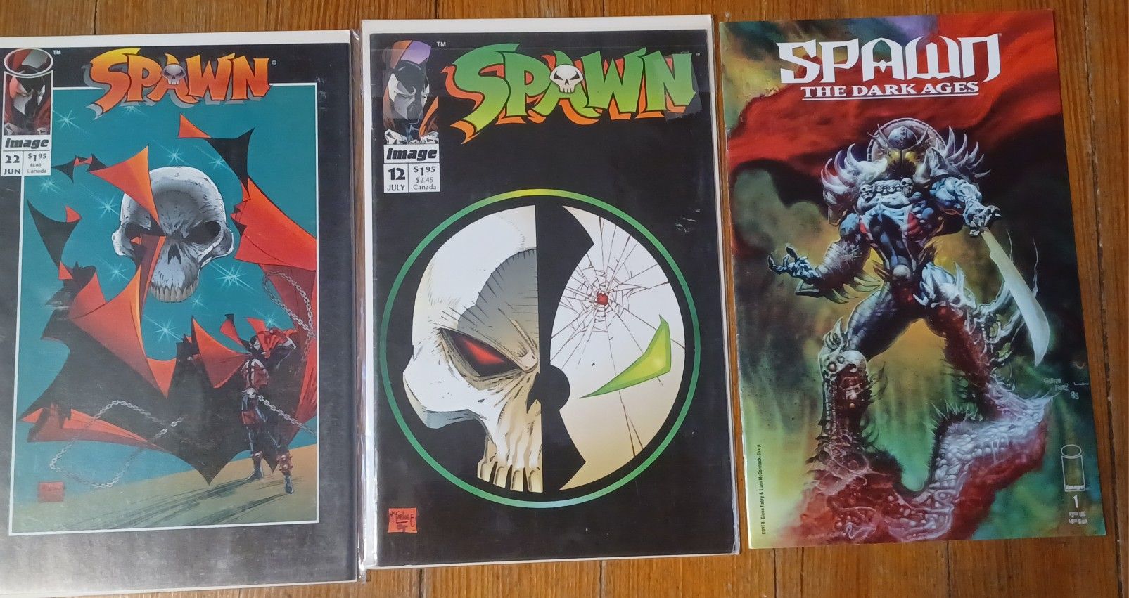 Spawn 3 Comic Lot Image Show Movie Clown Hero Issue Spawn Dark Ages
