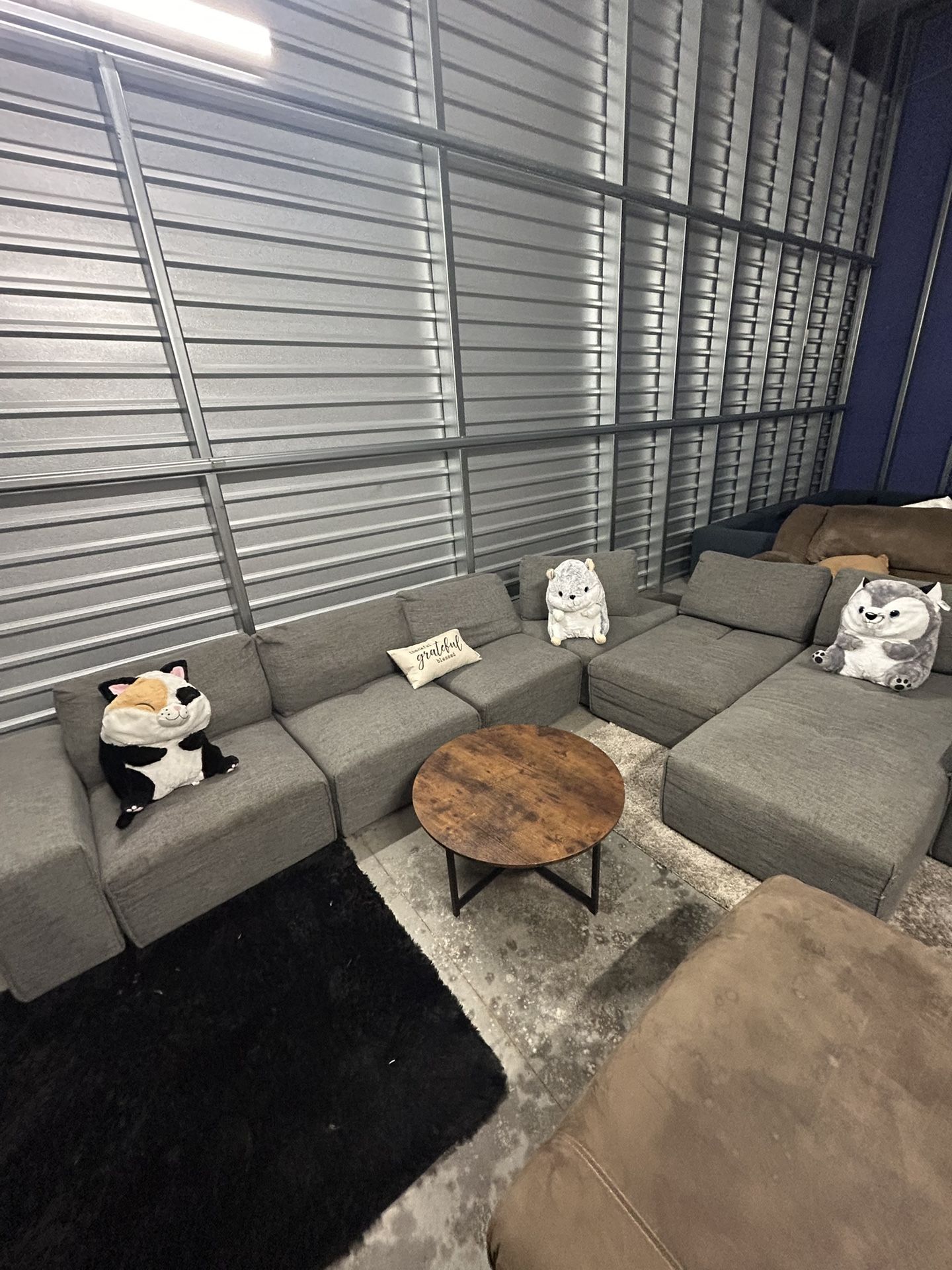 6pc Modular Reclining Sectional Sofa