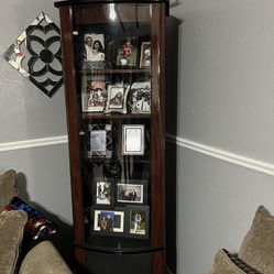 Shelf Cabinets With Glass Door