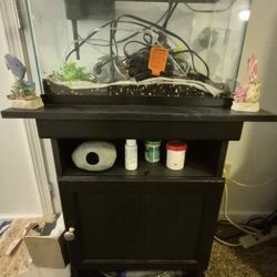 Fish Tank and Table