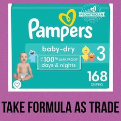 Pampers size 3 Baby Dry Diapers Pañales