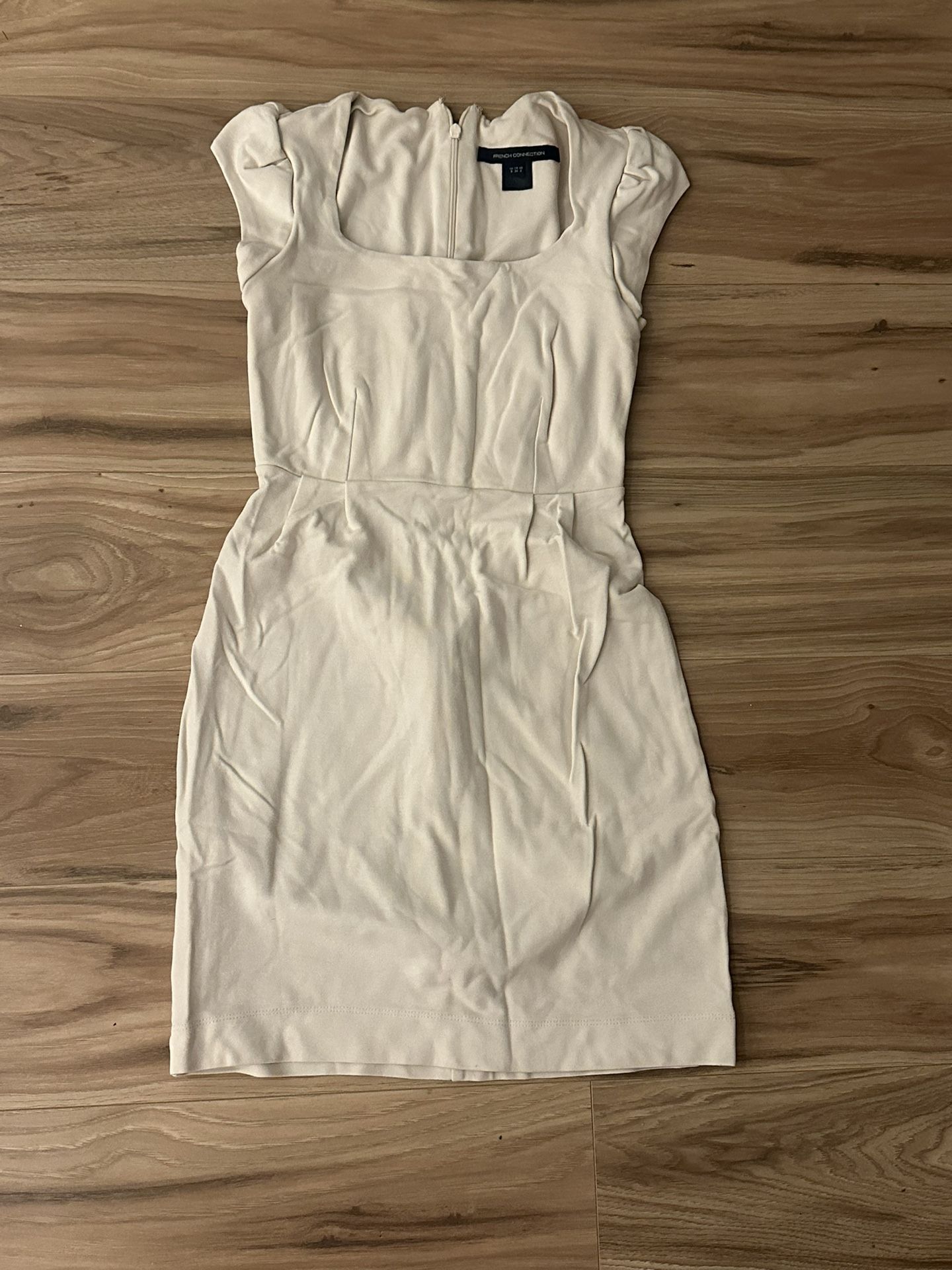 Women's Dress Beige French Connection Uk6 - www.ice4pros.com.br