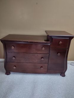 Dresser Solid Cherry- Unique Design