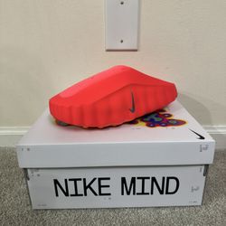 Nike Mind 001 Slide Solar Red - Sz 10M - Brand New