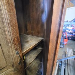 SOLID WOOD ARMOIRE 