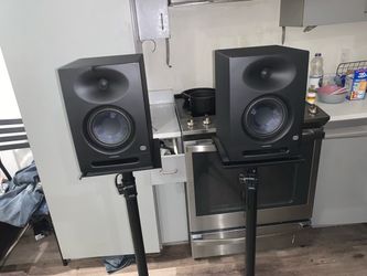 PreSonus Studio Monitor Speakers Pair with Stands
