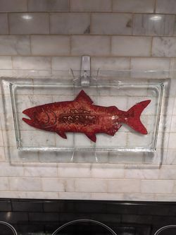 Glass platter