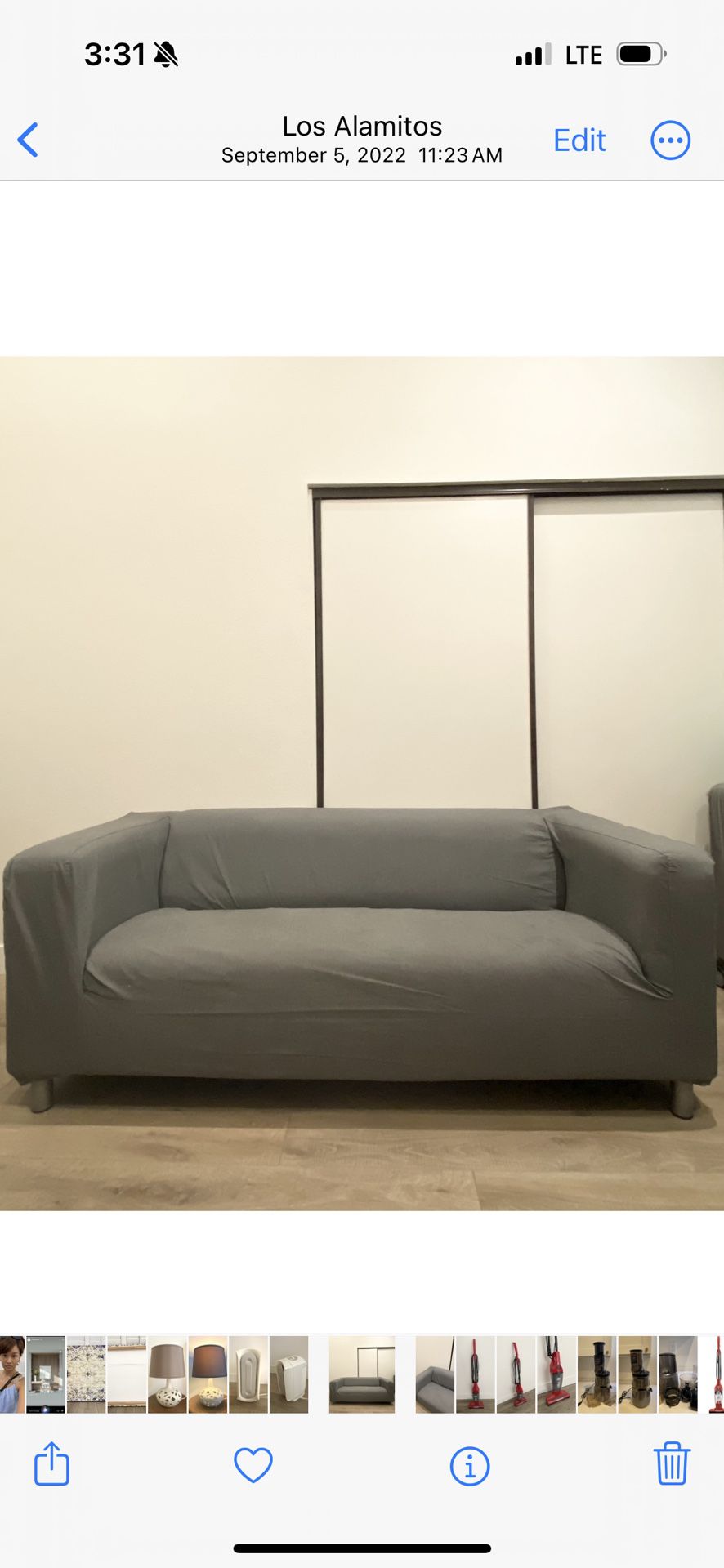$65 - IKEA Kippan Sofa 