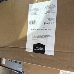 Twin metal box bed frame - open box have a few