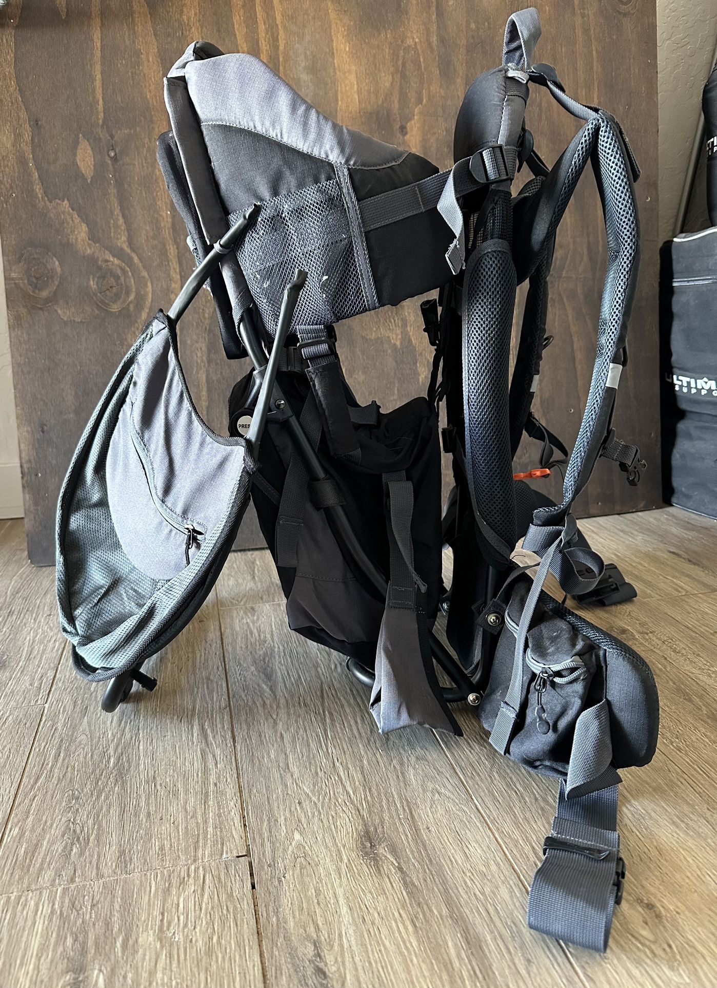 ClevrPlus Hiking Baby & Toddler Backpack Carrier.