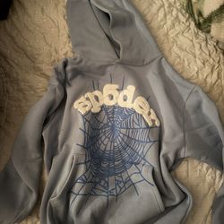 Sp5der (spider) Hoodie Blue