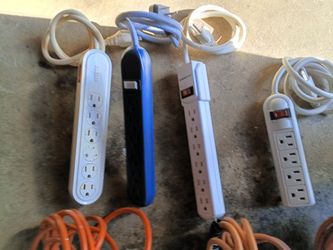 3-30 Foot Extension Cords And 4 foot Outlets Extension Cords 