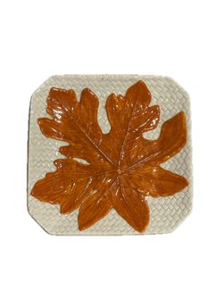 Ceramic decorative plate made in Italy for Meiselman