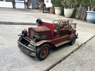 Large Antique Fire Truck 