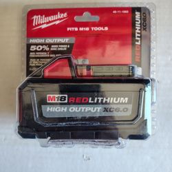 Milwaukee M18 XC6.0 Battery