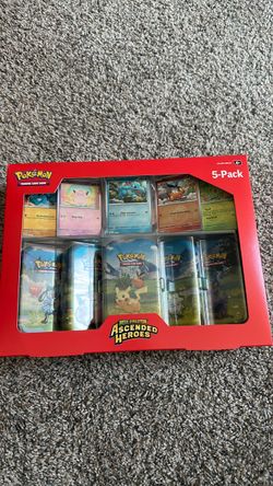 Pokémon ascended heroes 5 pack tins