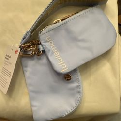 Lulu. Dual Pouch Wristlet