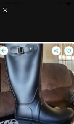 Bota De Plastico Nueva Del Número 6