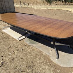 Herman Miller Racetrack Eames Conference Room Table 12ft Need Restoration 