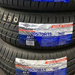 205/70/15 Set Of Tires Brand New 