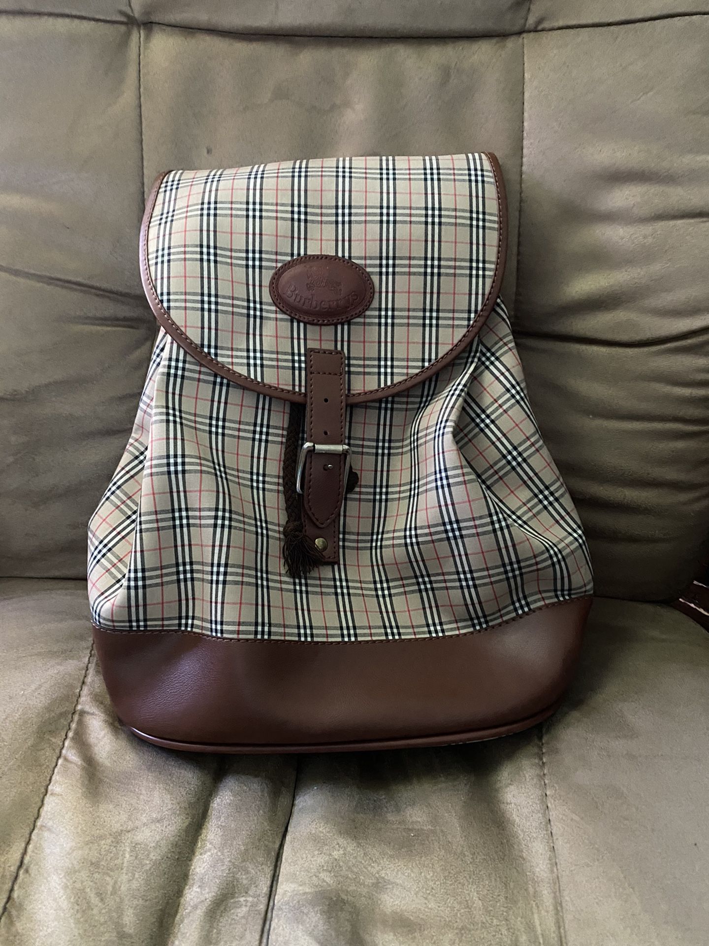 Authentic Vintage Burberry Mini Backpack