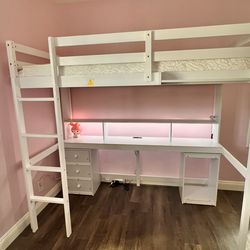 Loft Bed With Desk