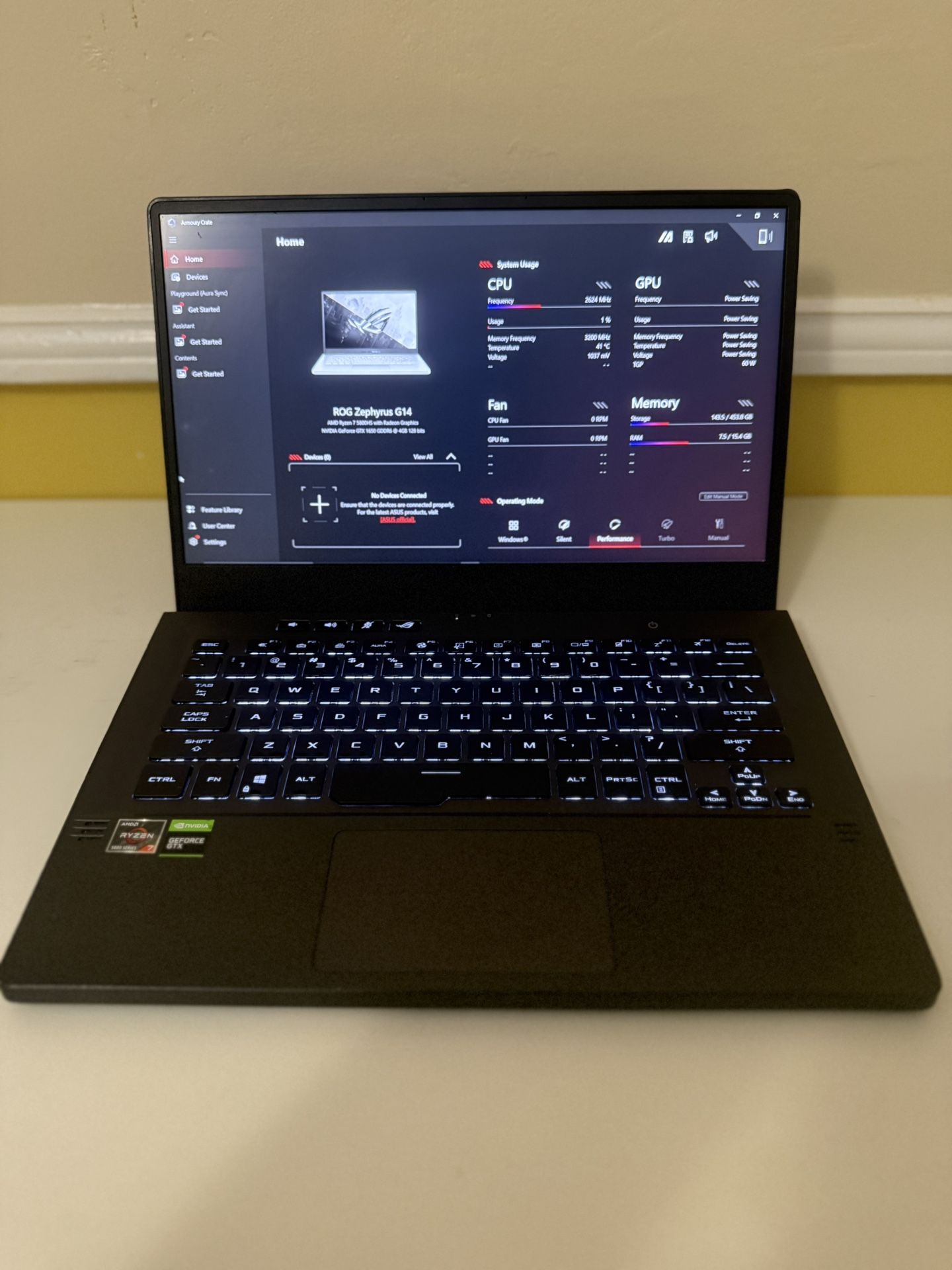 Asus G14, Gtx 1650, 16gb Ram, 512gb, Ryzen 7