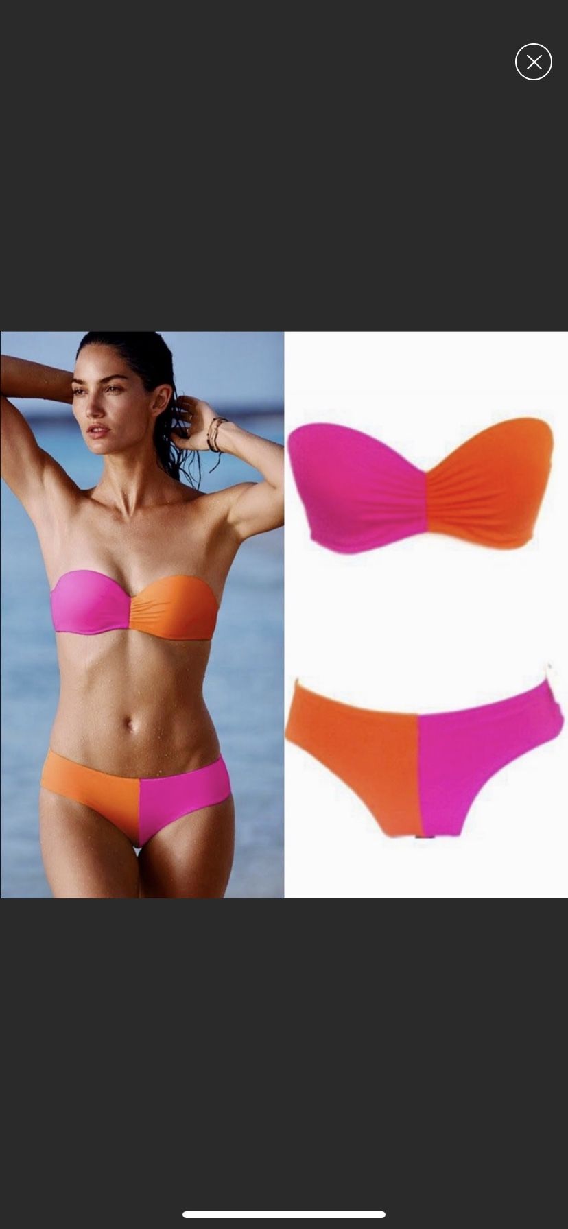 Victoria’s Secret Swim Top 32B
