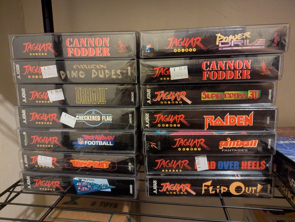 Video Game Collection Jaguar, Nintendo DS, NES, GameCube