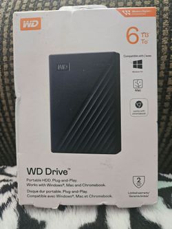 WD 6tb portable hard drive