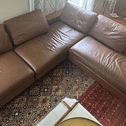 Versatile Leather Sectional