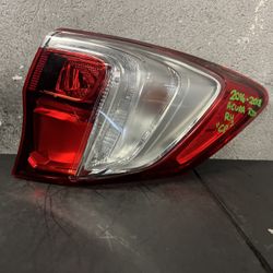 2016-2017-2018 ACURA RDX RIGHT TAIL LIGHT OEM USED