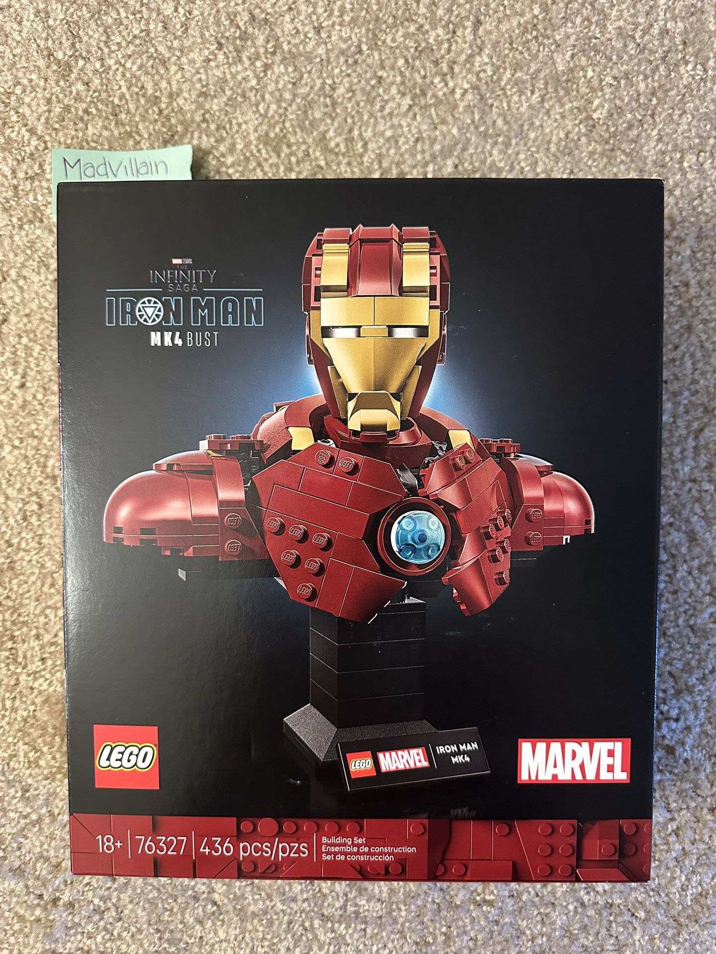Lego Iron Man MK4 Bust