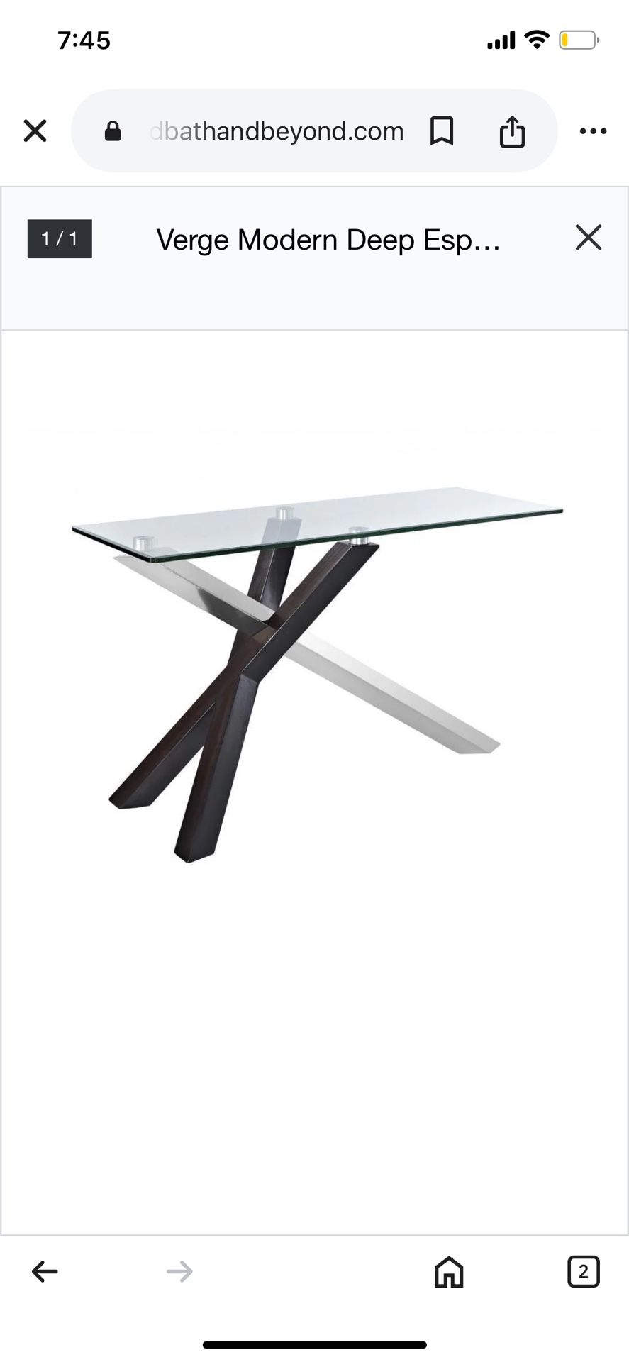 Modern Console Table